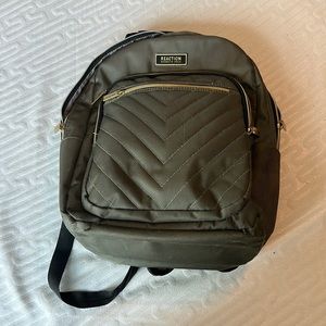 Dark green backpack used